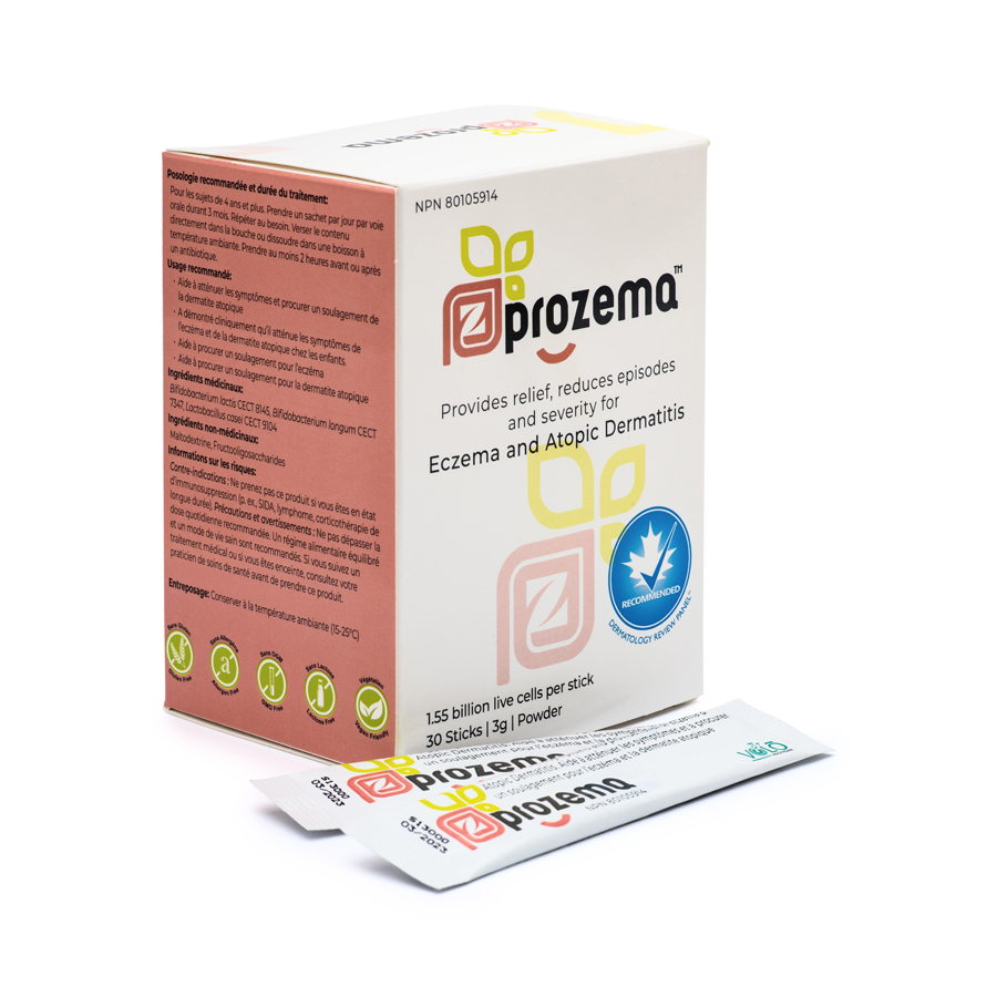 ProZema probiotic box and sticks